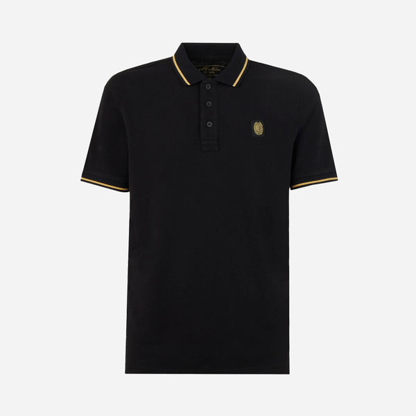AC MILAN Gold Essential Short-sleeved Polo Shirt