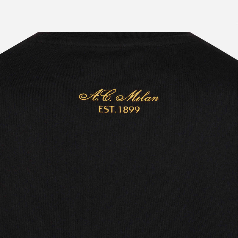 AC MILAN GOLD ESSENTIAL COLLECTION T-SHIRT