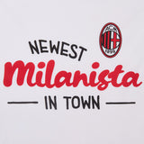 AC MILAN NEWBORN WHITE BLANKET MILANISTA COLLECTION