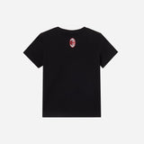 T-SHIRT MILAN BAMBINO NERA MILANISTA COLLECTION