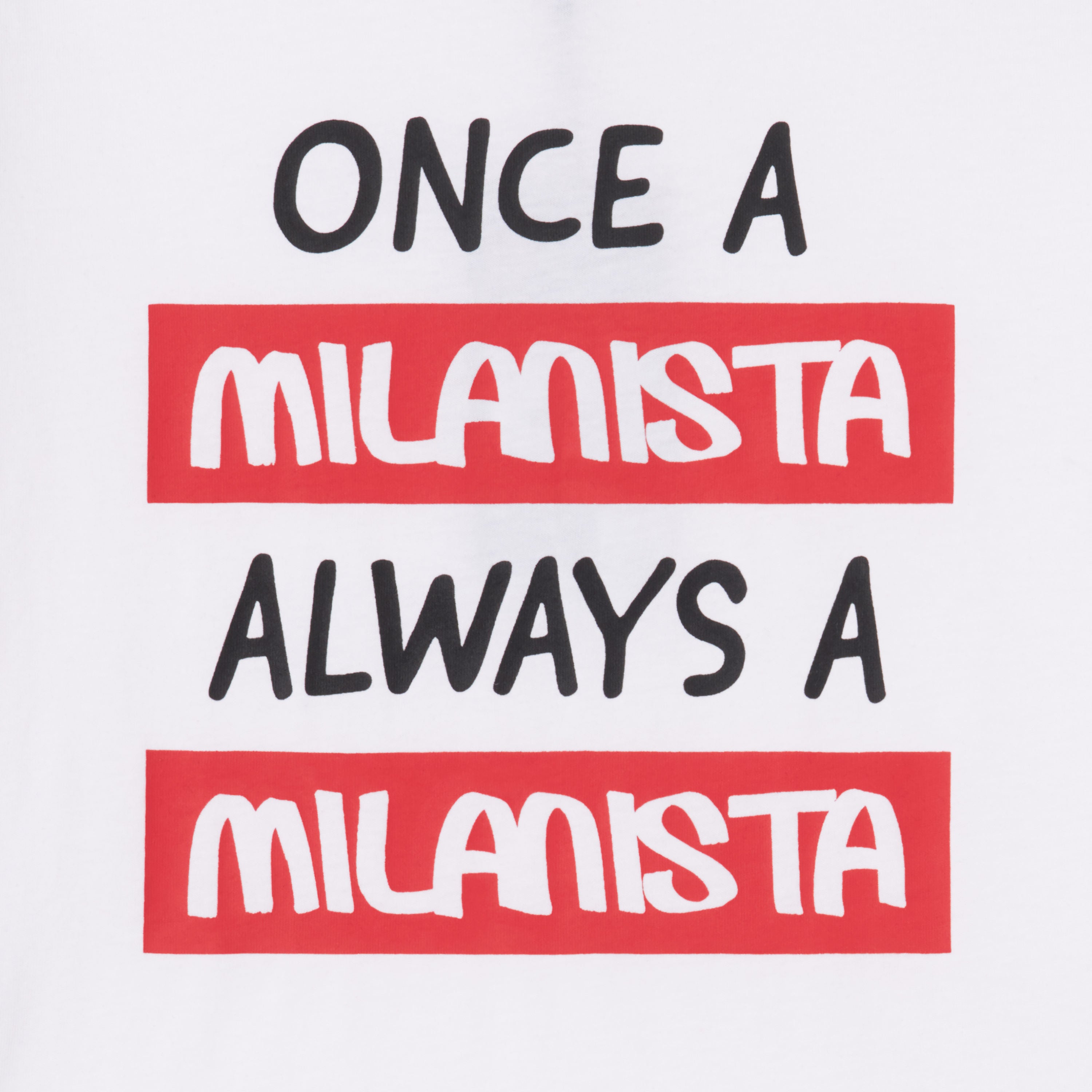 AC MILAN KIDS WHITE TSHIRT MILANISTA COLLECTION