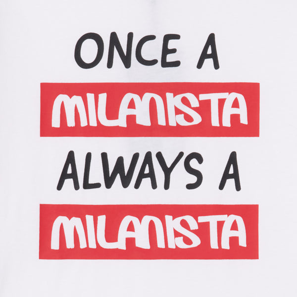AC Milan Milanista T-Shirt "Corporate" White Kids