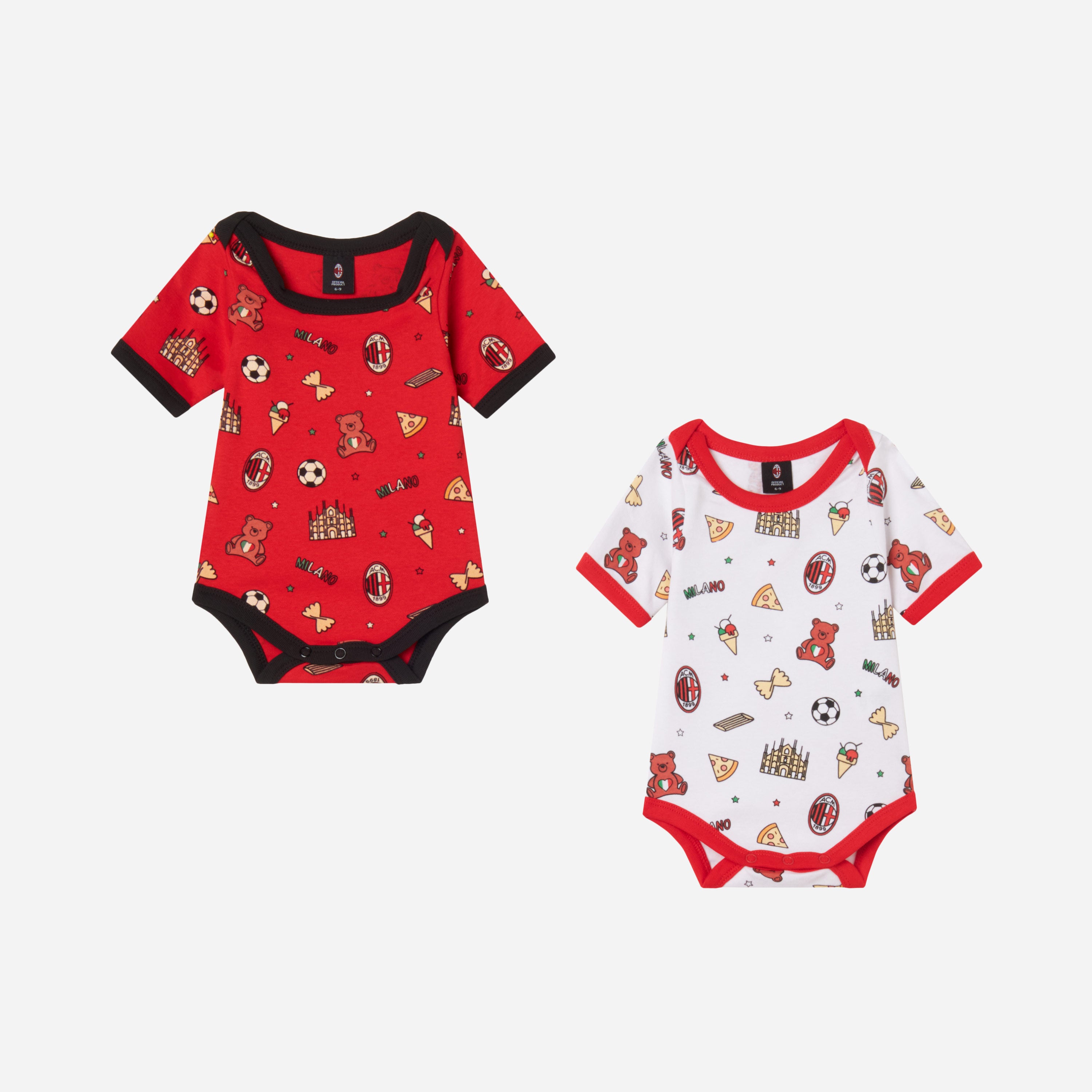 AC MILAN BODYSUIT SET TEDDY COLLECTION