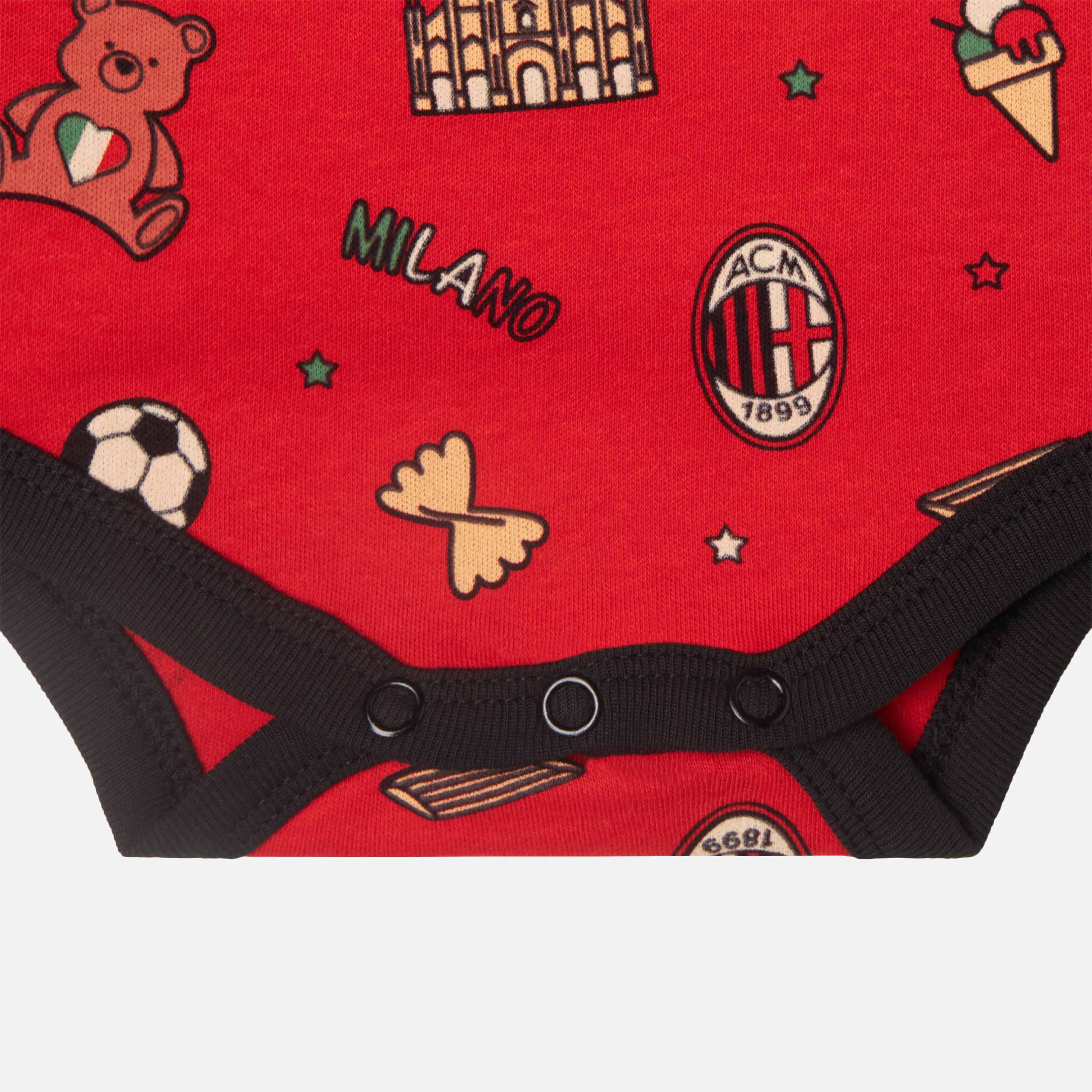 AC MILAN BODYSUIT SET TEDDY COLLECTION