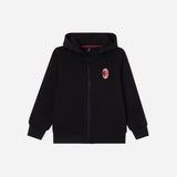 AC MILAN KIDS BLACK HOODIE MILANISTA COLLECTION