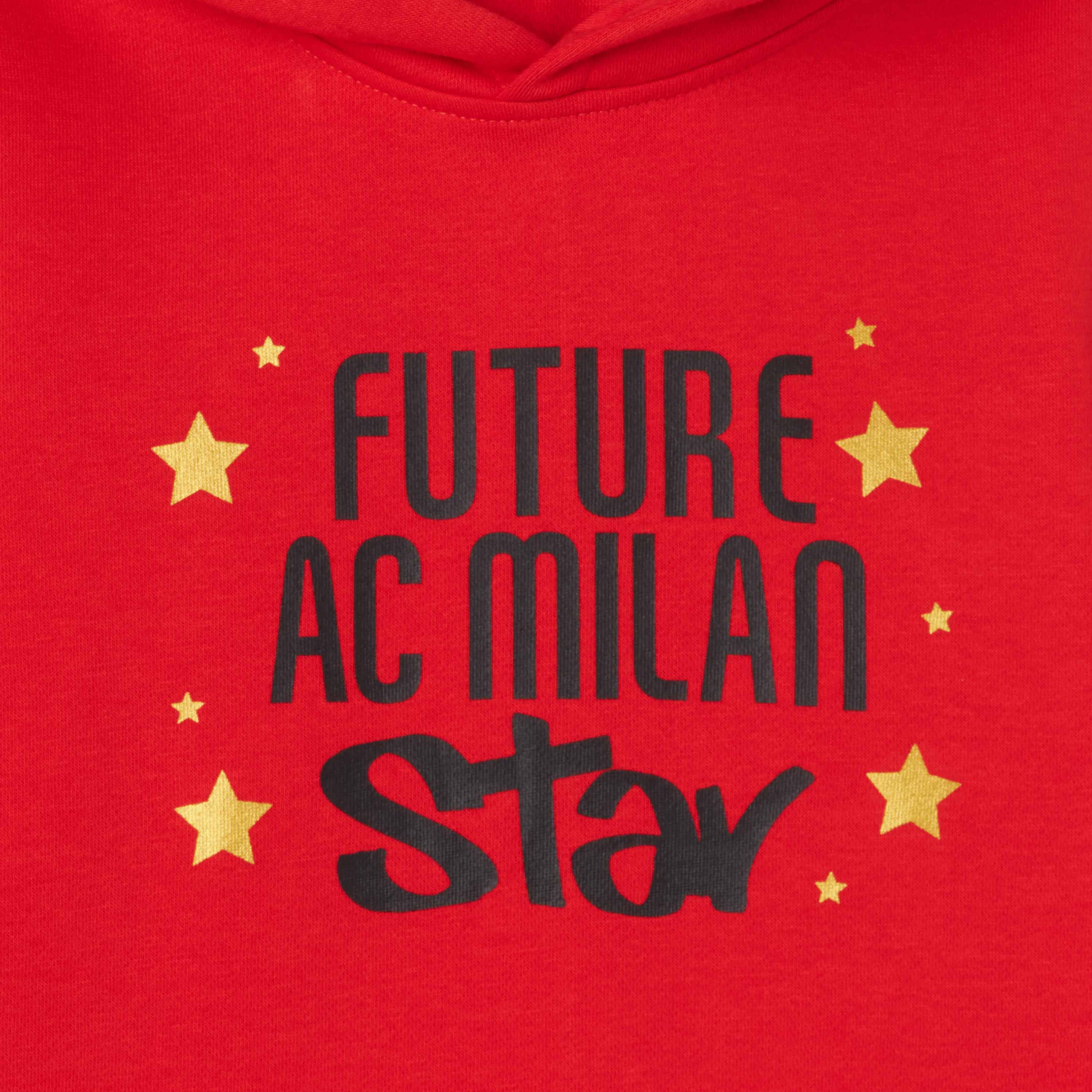 AC MILAN KIDS RED SWEATSHIRT MILANISTA COLLECTION