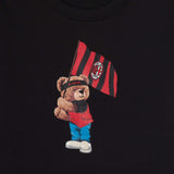 AC MILAN KIDS BLACK TSHIRT TEDDY COLLECTION