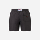 MC2 SAINT BARTH X AC MILAN SWIM SHORTS WITH NEON DETAILS