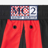 COSTUME MC2 SAINT BARTH X AC MILAN CON RIGHE ROSSONERE