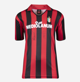 Maglia Home ufficiale Marco Van Basten & Frank Rijkaard firmata e incorniciata