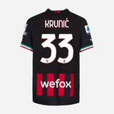 Matchworn Jersey HOME Krunić  - AC Milan vs Spezia