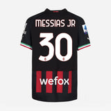 Matchworn Jersey HOME Messias  - Sampdoria vs AC Milan