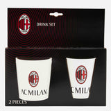 SET OF MILAN MUG AND CUP WITH LOGO