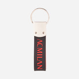 MILAN KEYCHAIN IN METAL AND RUBBER