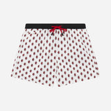 MILAN X MC2 SAINT BARTH SWIM SHORTS WITH ABSTRACT LOGO