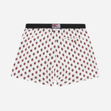 MILAN X MC2 SAINT BARTH SWIM SHORTS WITH ABSTRACT LOGO