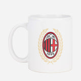 AC MILAN MUG WITH LOGO AND GOLD DETAILS