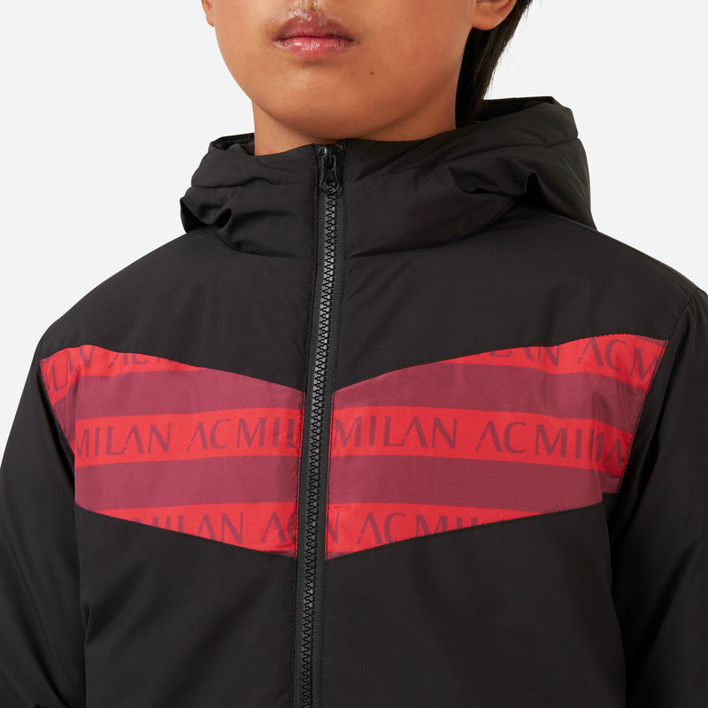 MILAN KIDS’ PADDED JACKET WITH DESIGNS AND LOGO
