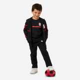 AC MILAN KIDS’ SWEATSHIRT WITH AC MILAN ESCUTCHEON AND STRIPES