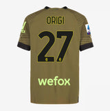 Matchworn Jersey THIRD Origi  - AC Milan vs Monza