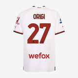 Matchworn Jersey AWAY Origi  - Torino vs Ac Milan