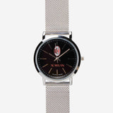 AC MILAN SILVER WATCH