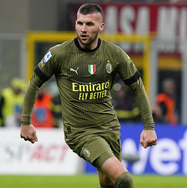 Matchworn Jersey THIRD Rebić  - AC Milan vs Monza