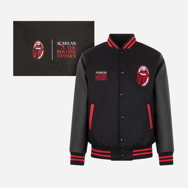 GIACCA VARSITY MILAN X THE ROLLING STONES