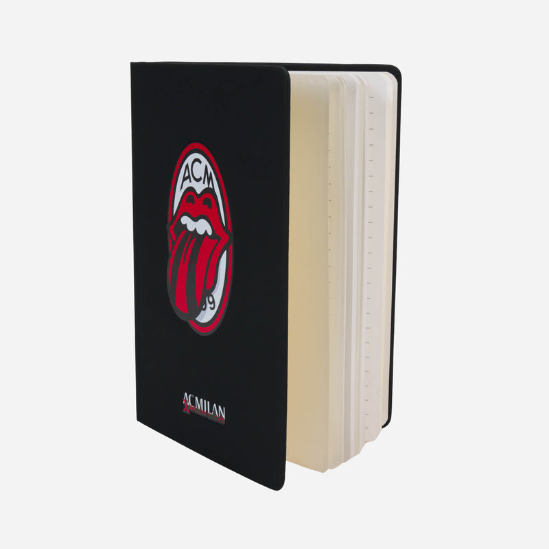 AC MILAN NOTEBOOK X THE ROLLING STONES