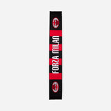 AC MILAN "FORZA MILAN" SCARF WITH LOGO