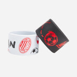 MILAN SNAP BRACELET BLACK&WHITE