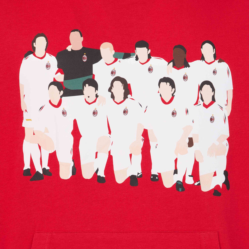 AC Milan 2003 Team Hoodie with print
