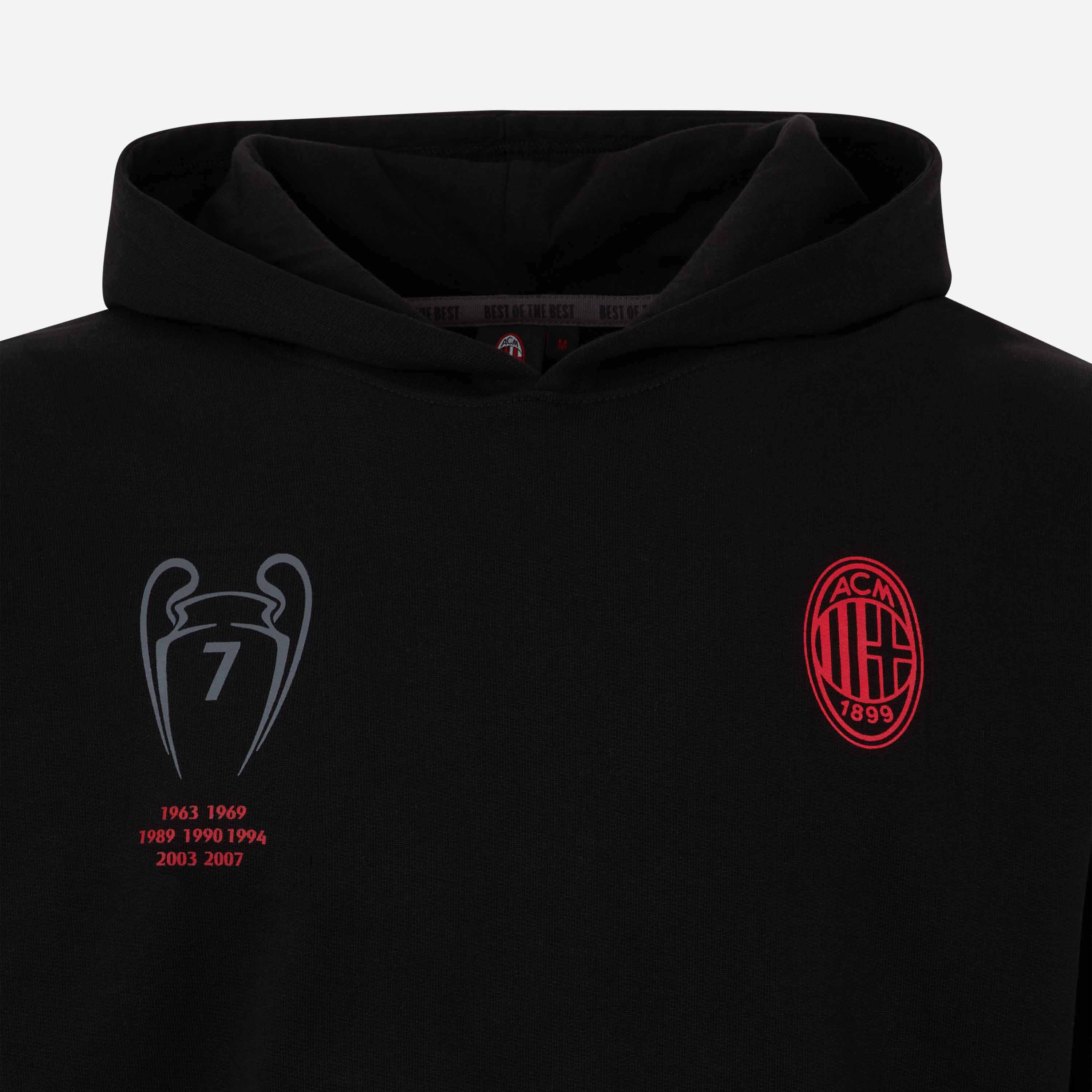 AC MILAN HOODED PRINTED SWEATSHIRT CHAMPIONS