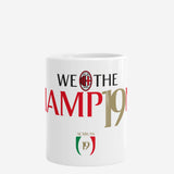 AC MILAN MUG WE THE CHAMPIONS LOGO