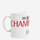 AC MILAN MUG WE THE CHAMPIONS LOGO