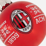 AC MILAN CHRISTMAS ORNAMENTS SET OF 4